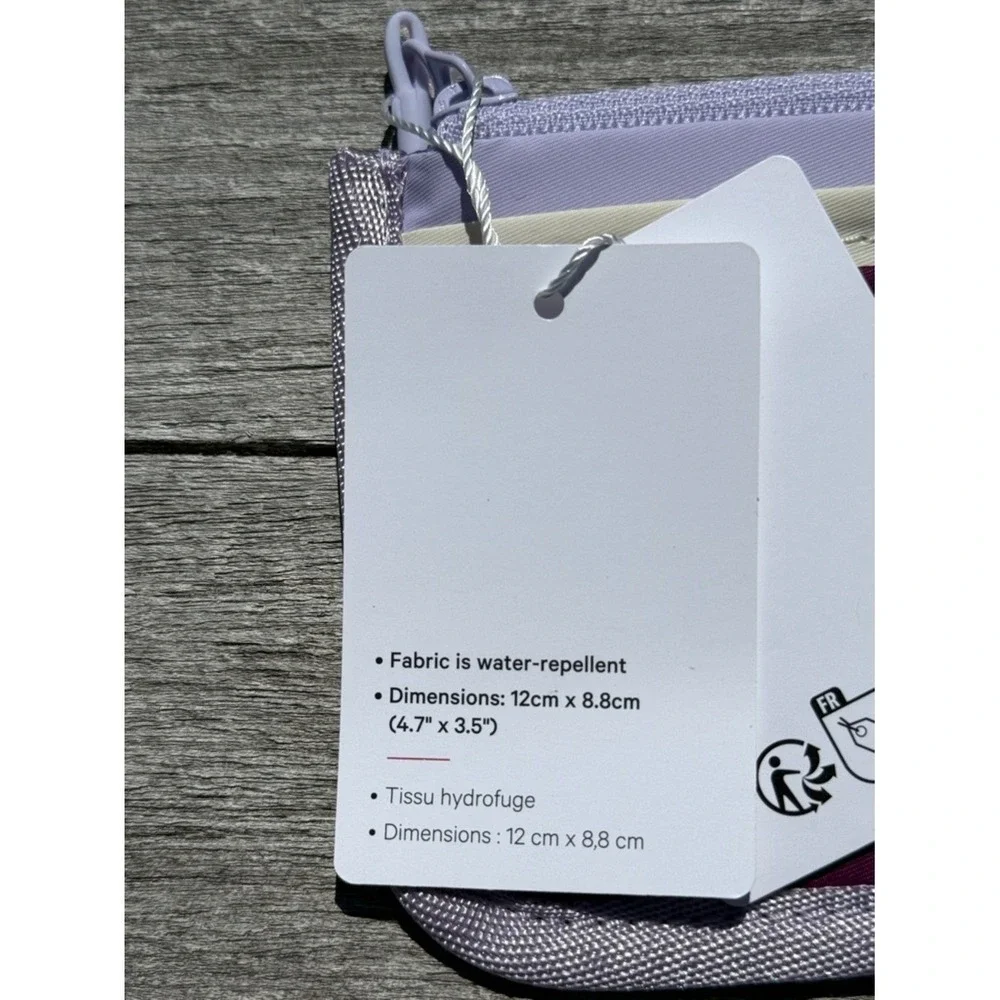 Lululemon True Identity Card Case Bundle 2 NWT Lavender Frost & Pink Mist